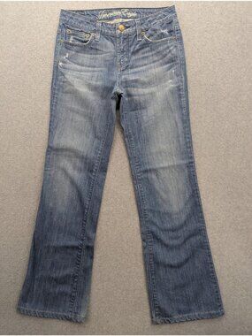 American Eagle Outfitters Original 77 Bootcut Jeans Womens 2 Low Rise Stretch